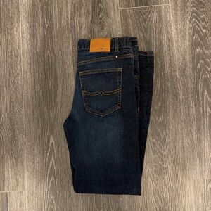 Lucky Brand Women's Dark Blue Straight Jeans
